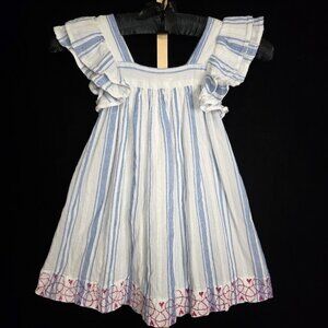 Mer St. Barth Little Girl's Embroidered Dress 6